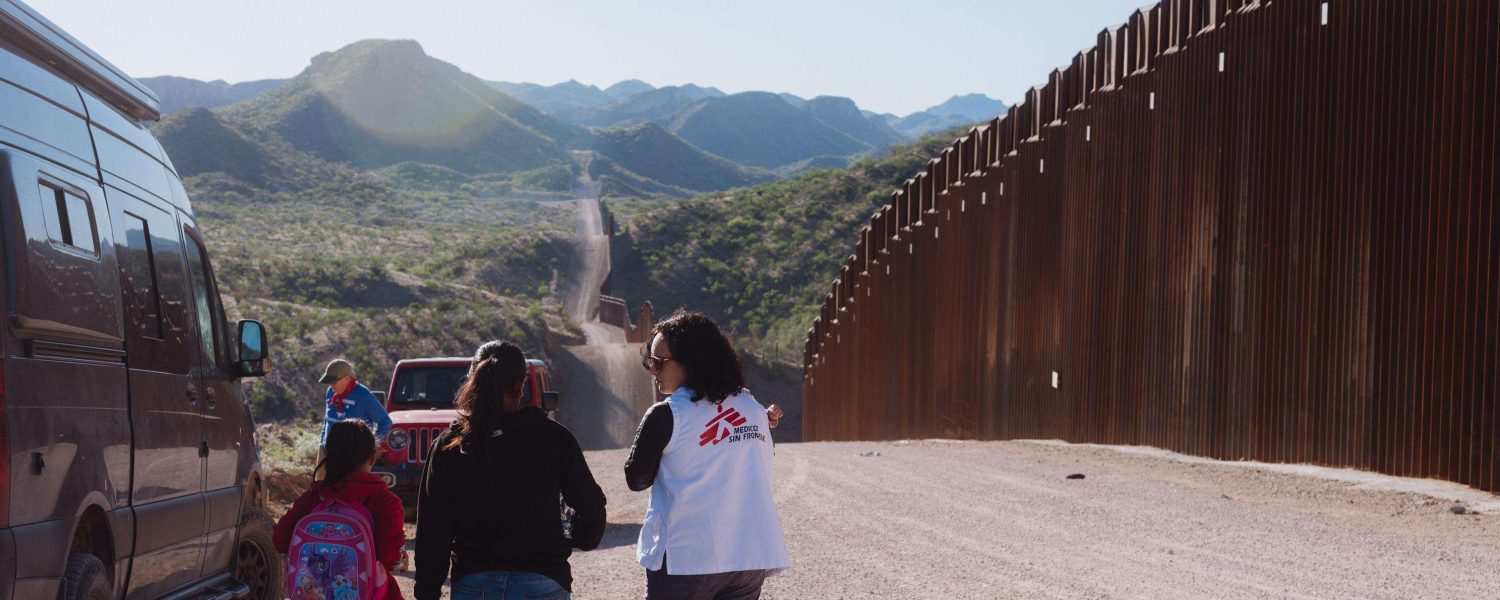 Migrantes en la frontera de México - Estados Unidos